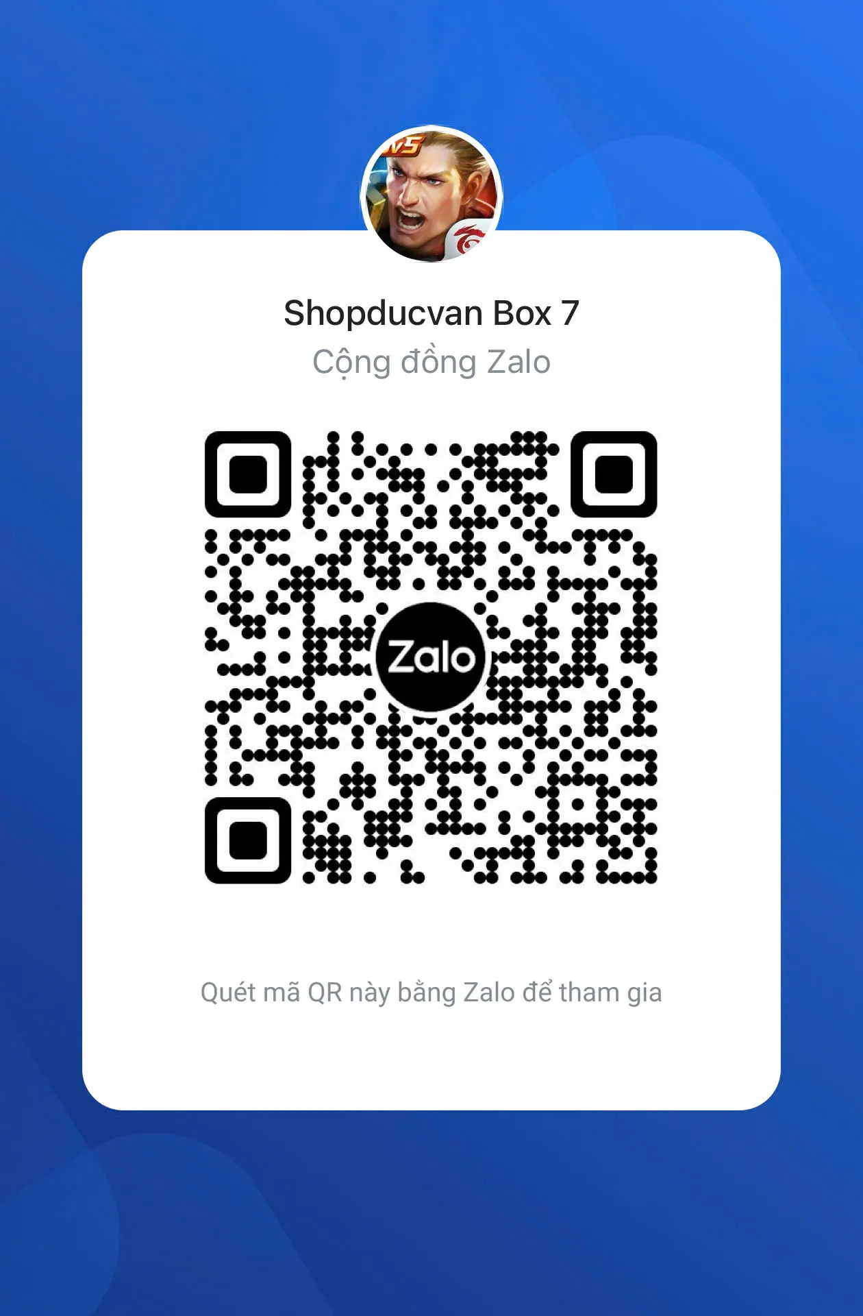 Box nhận quân huy -  săn acc vip
