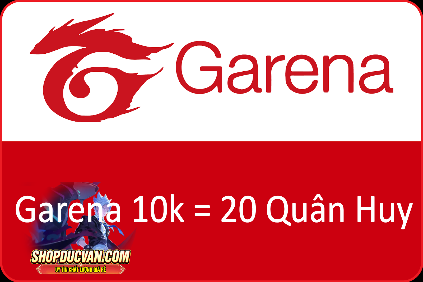 Thẻ Garena 10k